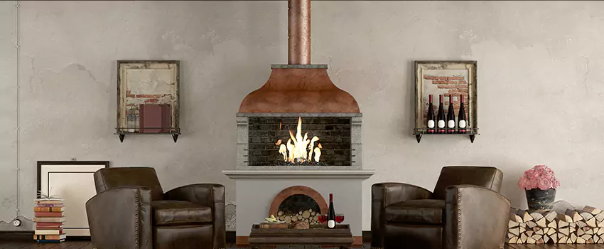 Thelin Hearth Products Providence Pellet Insert Fireplace Installation in Bloomington, IL