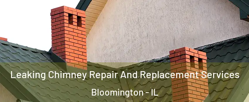  Leaking Chimney Repair And Replacement Services Bloomington - IL